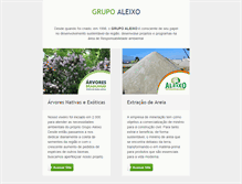 Tablet Screenshot of grupoaleixo.com